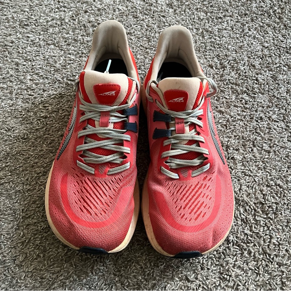 Women's Altra Provision 6 Running Shoes Orange / Red Size 10.5 Walking Sneakers - Picture 2 of 10